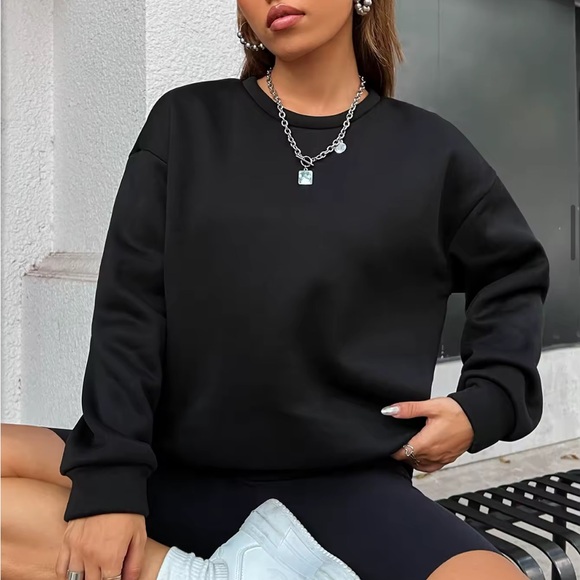 ✨Be Okay✨ Black Sweater - Picture 2 of 3